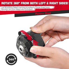 Meteor Blast 6-in-1 nozzle 40-degree spray for gentle broad cleaning