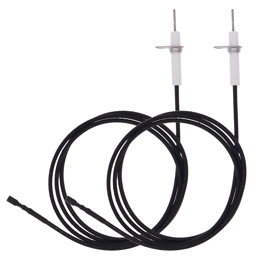 Meter Star 38-inch pulse ignitor wire shown for versatile grill compatibility and spark reliability.