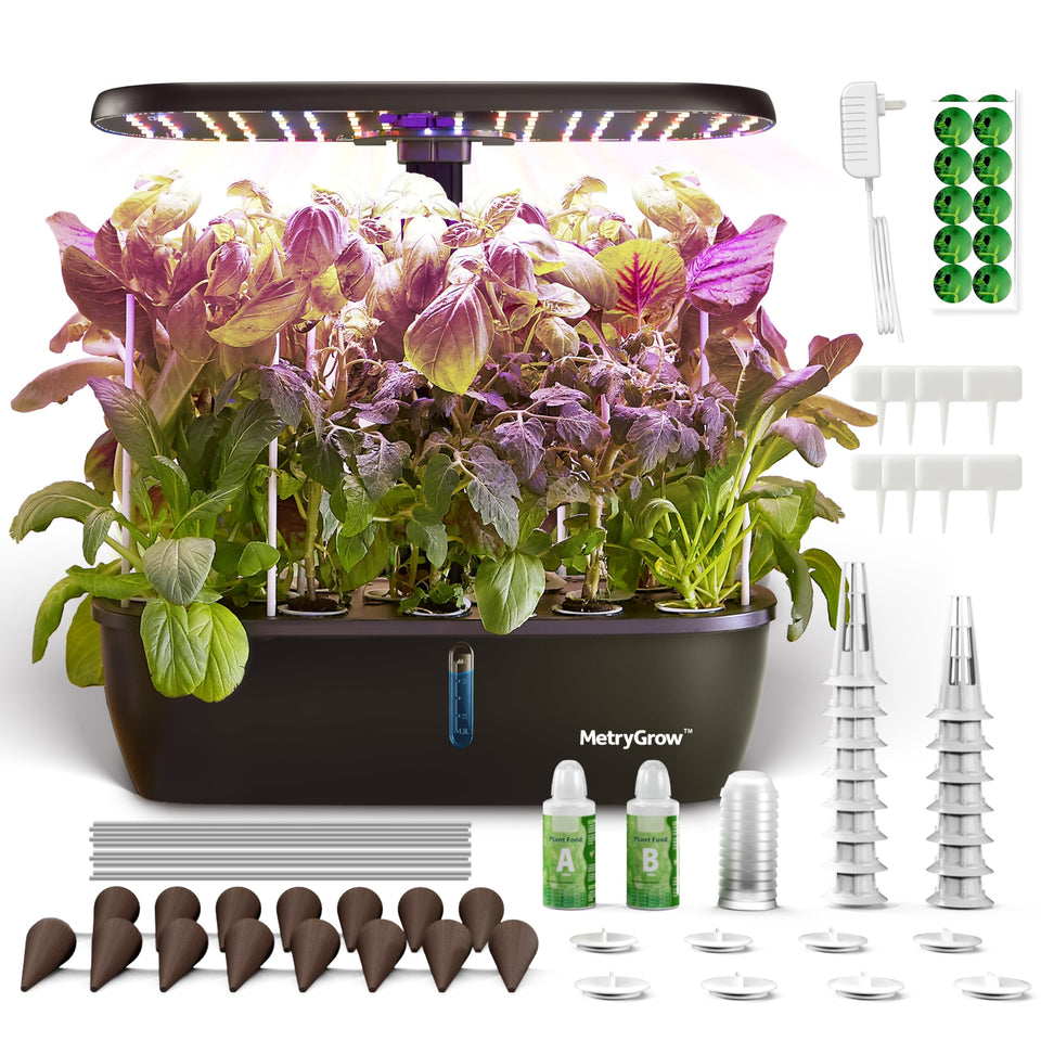 MetryGrow MG-15 kitchen garden with compact design for year-round herbs