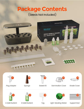 MG-15 compact system supports family cooking with fresh herbs
