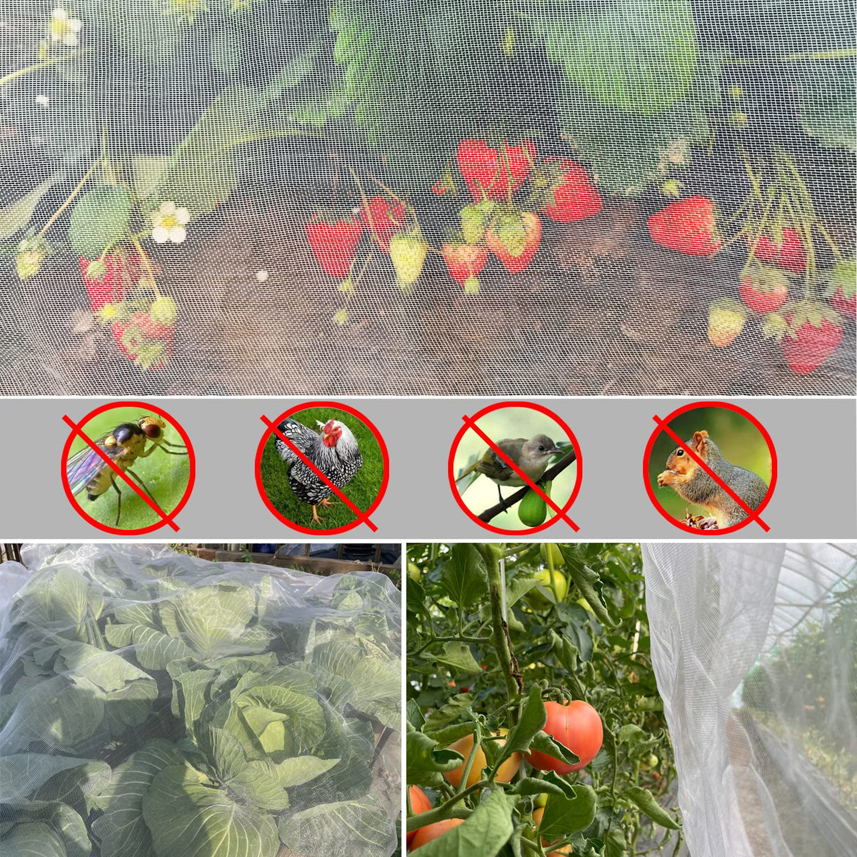 Meuallikit ultra-fine mesh closeup reveals tiny pores deterring insects while allowing irrigation