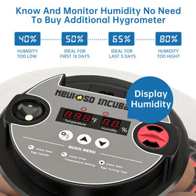 Meuiosd automatic egg Turner provides consistent rotation for healthier embryo development