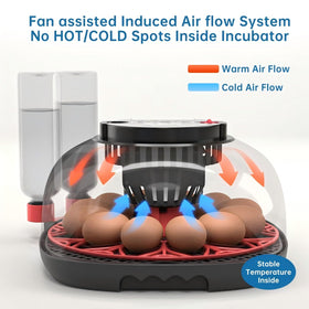 Meuiosd transparent ABS housing offers durability and easy inspection