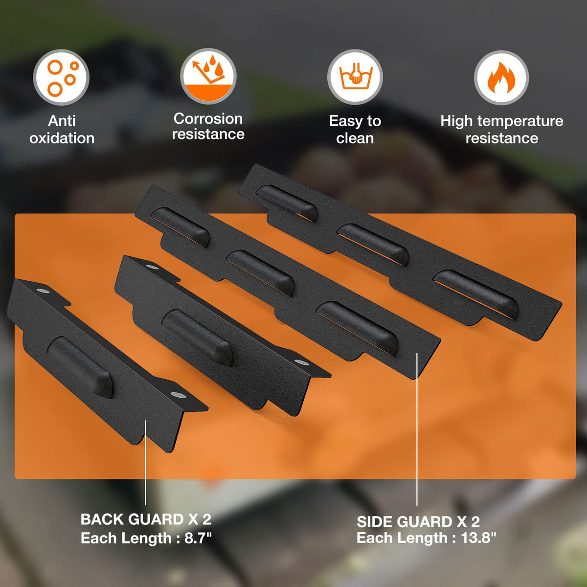 MeWeBlue wind guard with durable magnet tolerates high heat