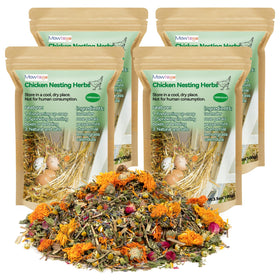 MEWTOGO 14oz nesting herbs for coop bedding promotes a fresh, inviting nesting area.