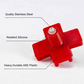 MEWTOGO 40-pack components keep installation neat with gaskets and tape.