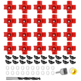 MEWTOGO chicken nipple waterer 20-pack enables clean, automated coop watering.
