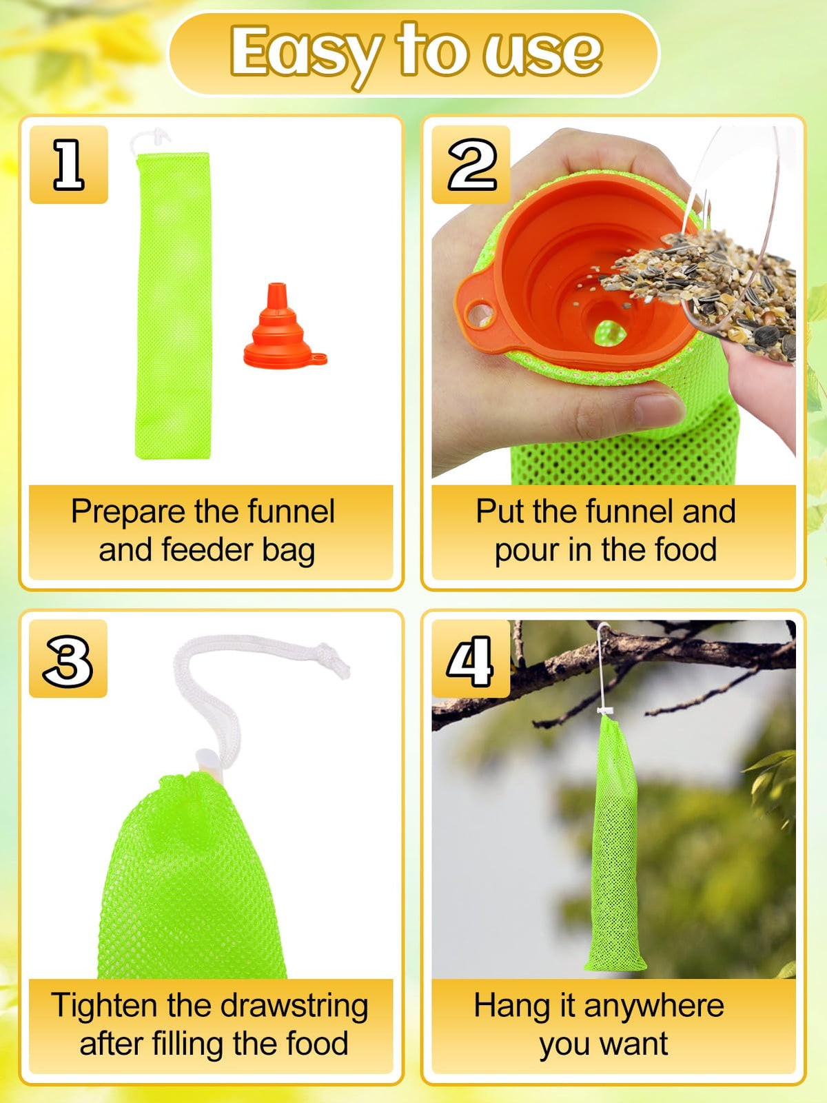 MEWTOGO multi-bird feeding setup supporting several finches at once.