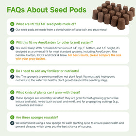 Compact 50-pack from MEYCEMT fits indoor garden setups.
