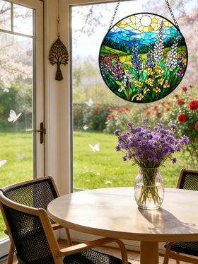 Meyocky garden-bright suncatcher adds color to outdoor spaces with sunlit glow.