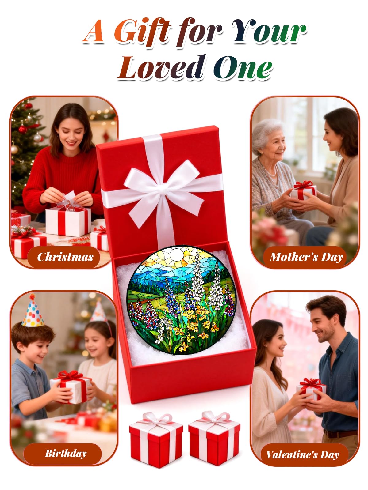 Meyocky mother-day gift suncatcher offers a thoughtful decorative piece for loved ones.