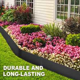 Meyoppm edging along a pathway illustrates durable, weather-ready performance in outdoor spaces.