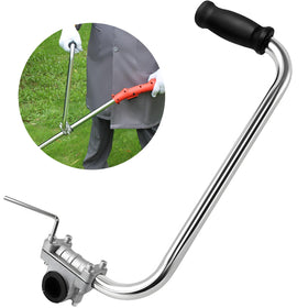 Meyoppm string trimmer handle top-angle grip for precise control.