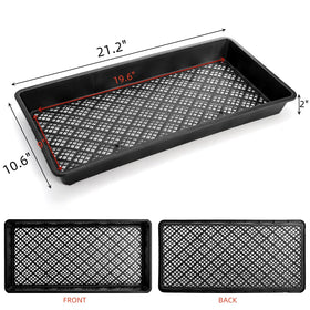 Mezchi 1020 seedling tray outer dimensions for efficient space planning.