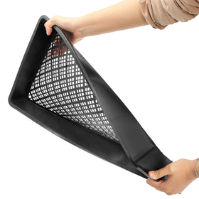 Mezchi BPA-free plastic seed starter trays offer durable reuse.
