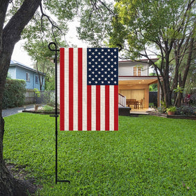 mflagperft porch flag setup brightens patios for casual or ceremonial decor