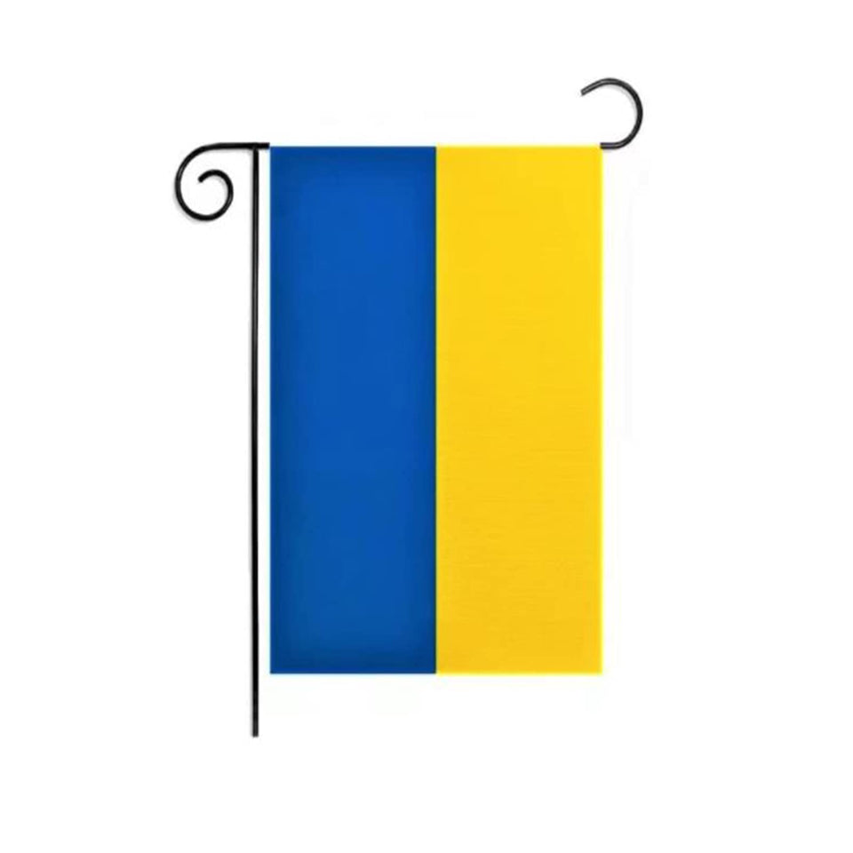 mflagperft Ukraine flag for outdoor display enhances yard decor.