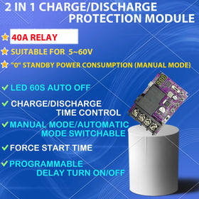 MgcSTEM 40A capacity image highlights robust protection for battery systems.