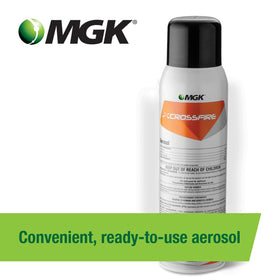 MGK CrossFire spray action demonstrating bed bug kill in action.