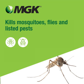 MGK Riptide backyard scene suggests effective outdoor pest management.