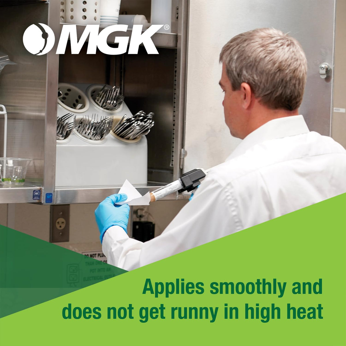 MGK Vendetta heat-stable formula stays put during hot kitchen shifts.