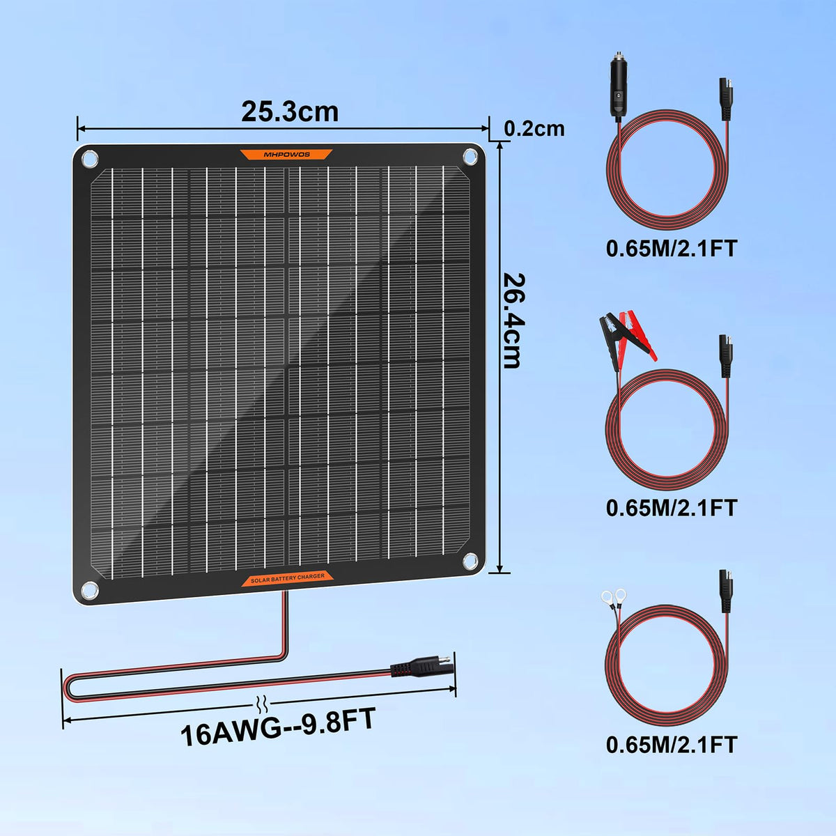 MHPOWOS charger on a boat deck demonstrates stable solar charging during outings