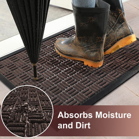 Mibao absorbent polypropylene surface quickly absorbs moisture to keep floors dry