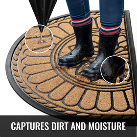 Mibao dirt capture pattern with grooves keeps debris in place