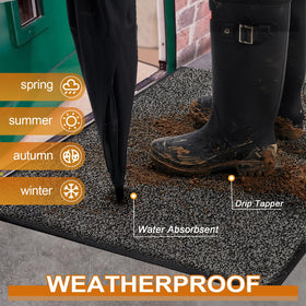 Mibao weatherproof mat designed for outdoor use in rain and snow.