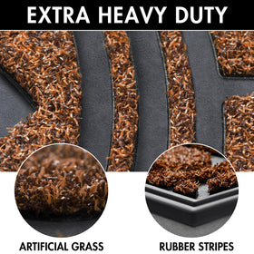 Mibao doormat coffee dirt trap helps prevent mess on floors.