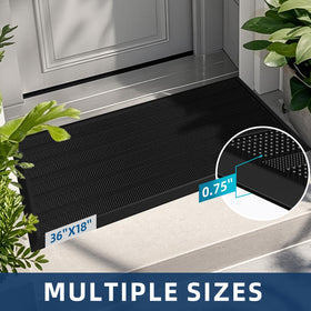 Mibao heavy-duty door mat offers durable high-traffic performance and secure placement.