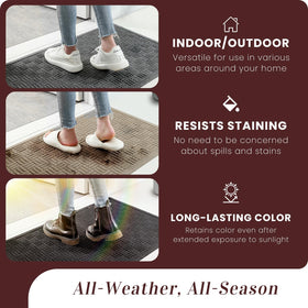 Mibao low-profile entrance mat won't snag doors