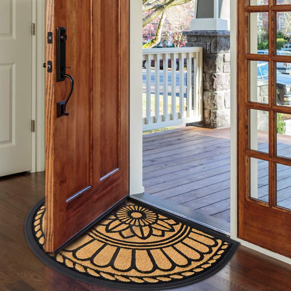 Mibao low-profile mat fits under low clearance doors