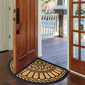 Mibao low-profile mat fits under low clearance doors