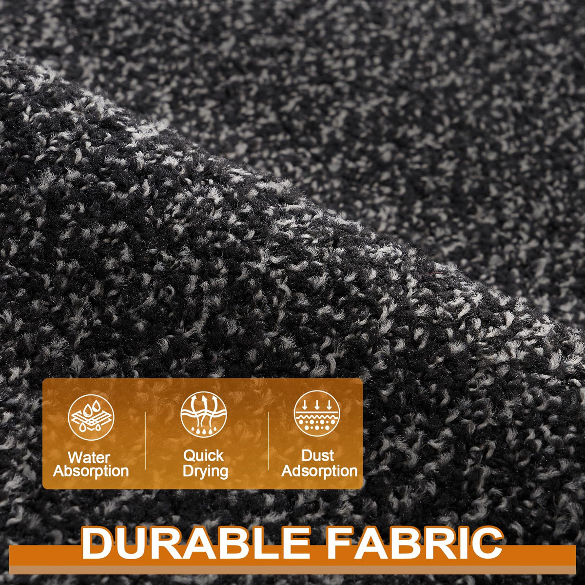 Mibao natural rubber backing stays put in cold weather.
