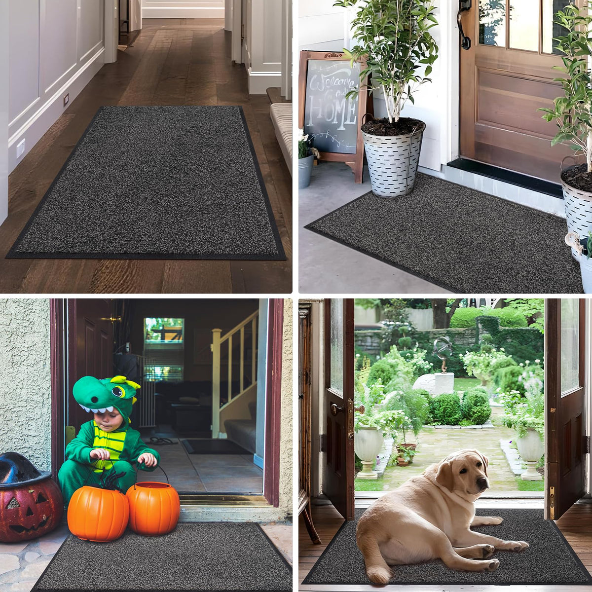 Mibao doors mat available in eight sizes for various doorways.