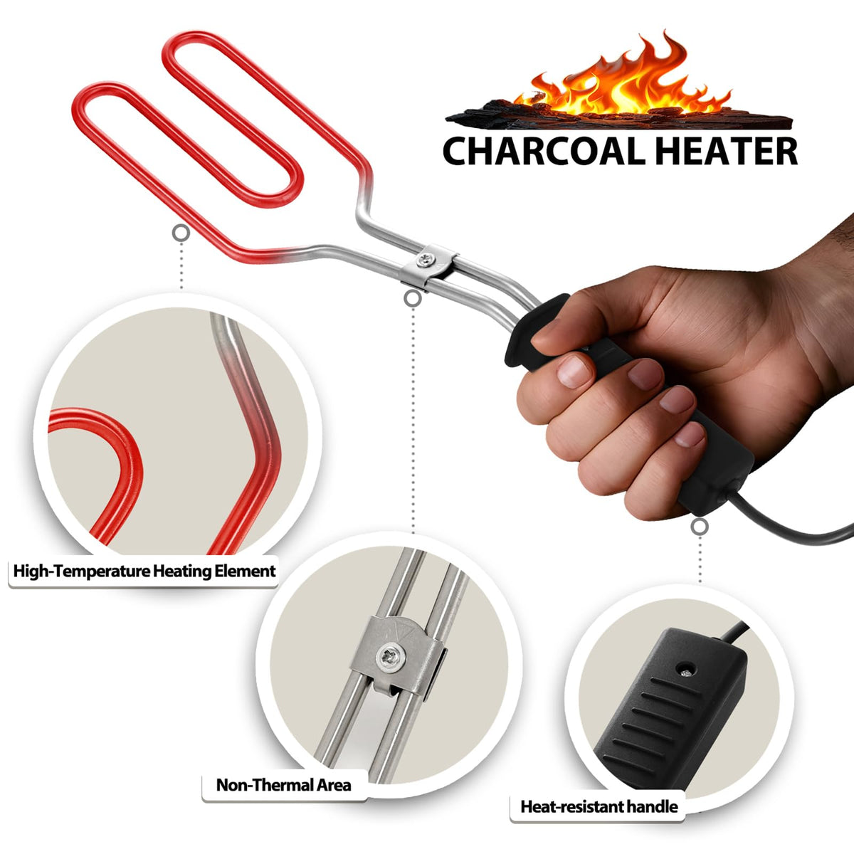 MICHOLY 304 stainless steel heating element for durable heat
