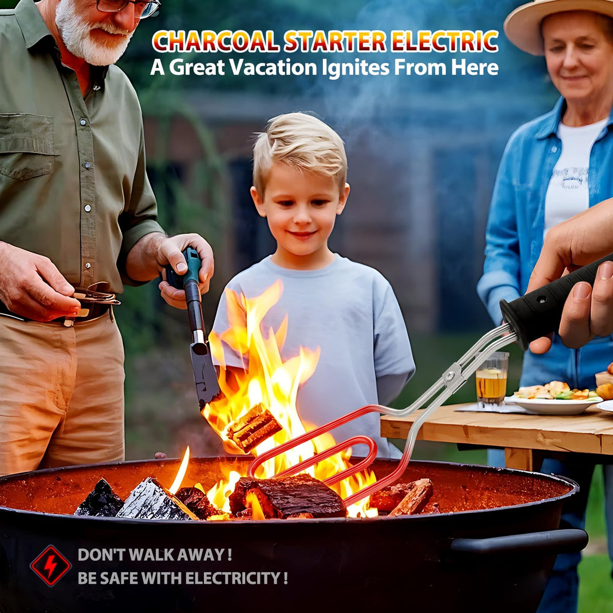 MICHOLY indoor and outdoor use for fireplaces and campfires