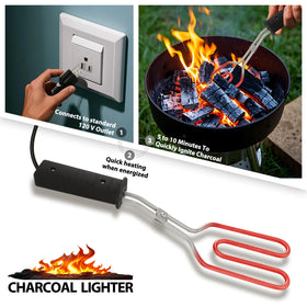 MICHOLY no smoke odor free startup for cleaner grilling