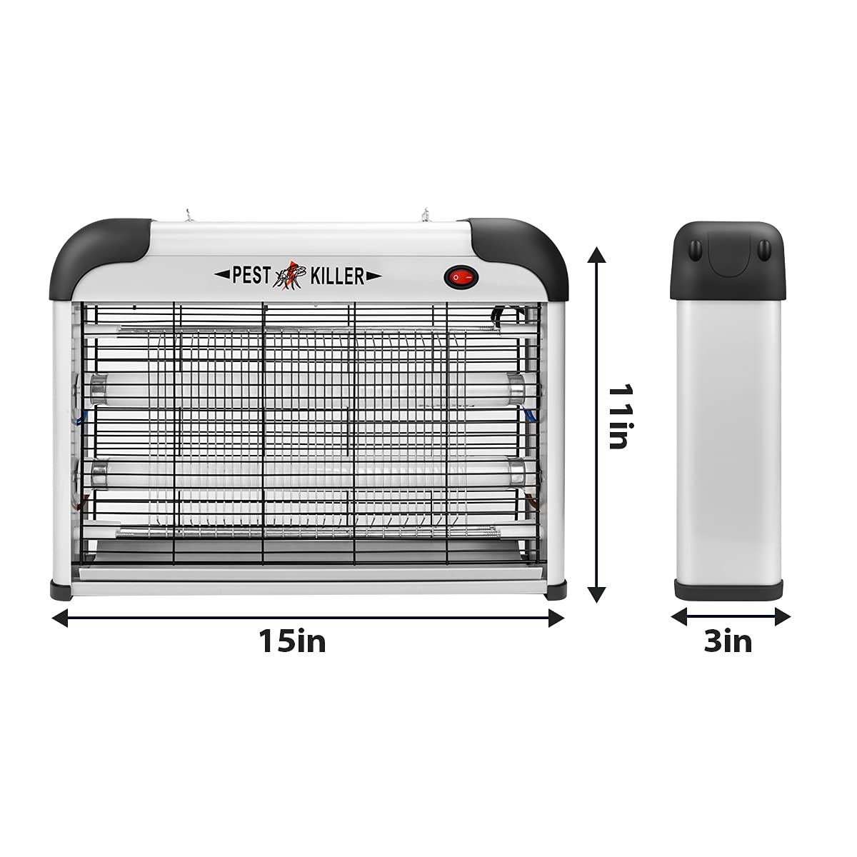 Micnaron Blue light attraction targets a wide range of flying insects