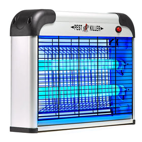 Micnaron Fly Trap Bug Zapper blue light attracts flying insects indoors