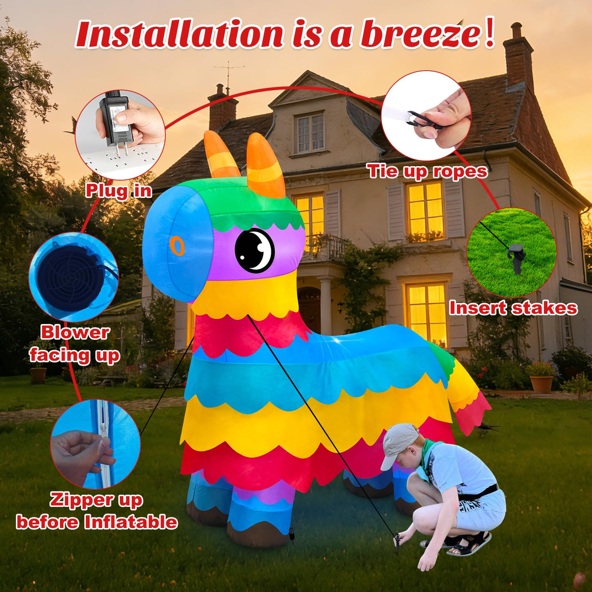 MICOCAH complete fiesta kit included for immediate display.