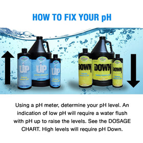 Microbe Life Hydroponics pH Down in use demonstrates system-friendly pH adjustment in nutrient solutions.