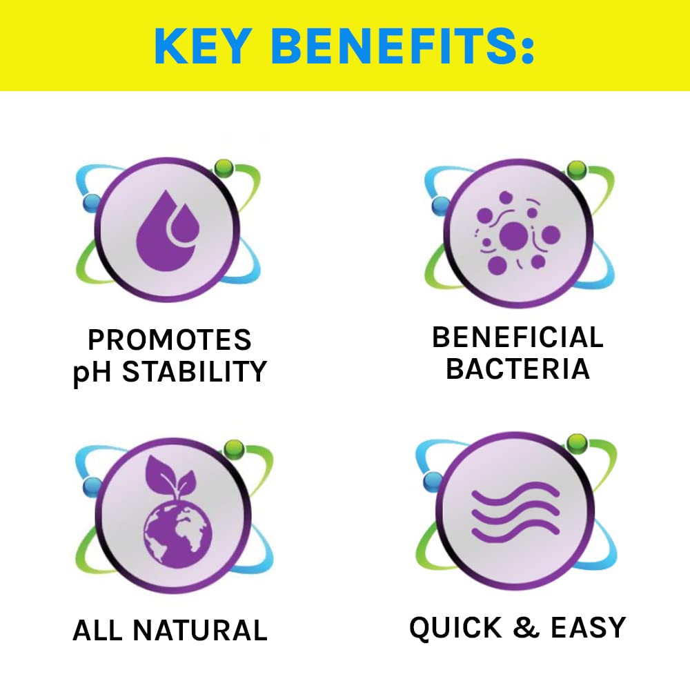Microbe Life Hydroponics pH Down label closeup highlights buffered formula benefits for growers.
