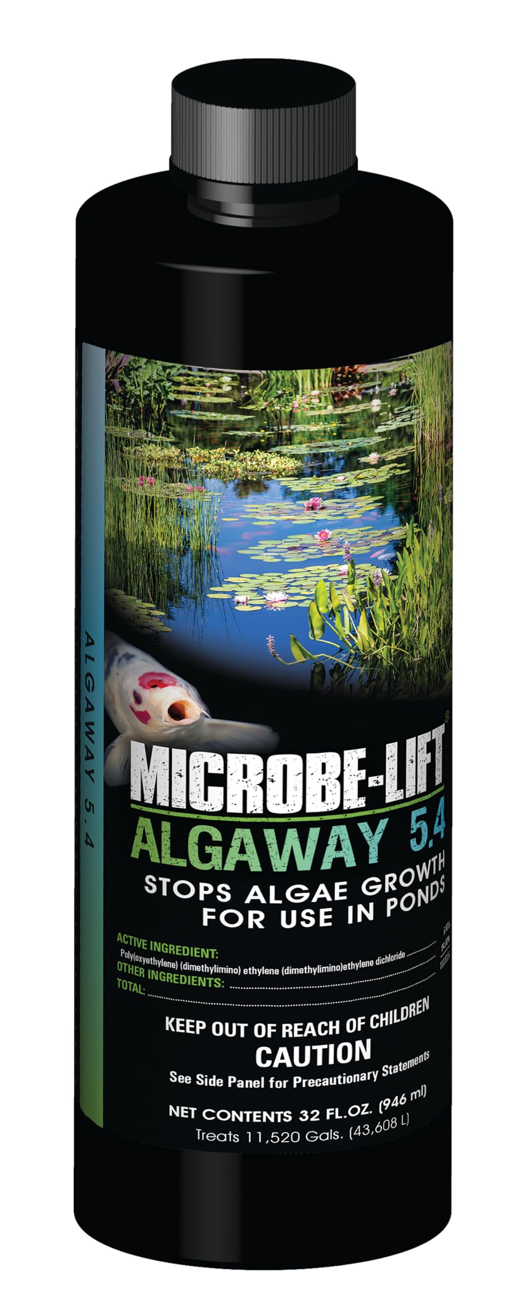 MICROBE-LIFT Algaway 5.4 pond algae-control keeps water clear and vibrant.