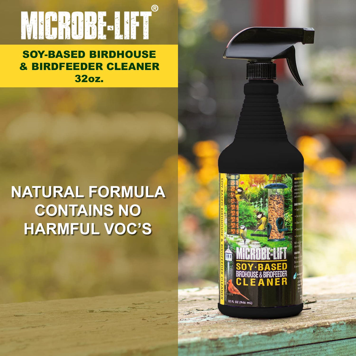Microbe-Lift biodegradable soy cleaner offers eco-friendly, plant-based cleaning.