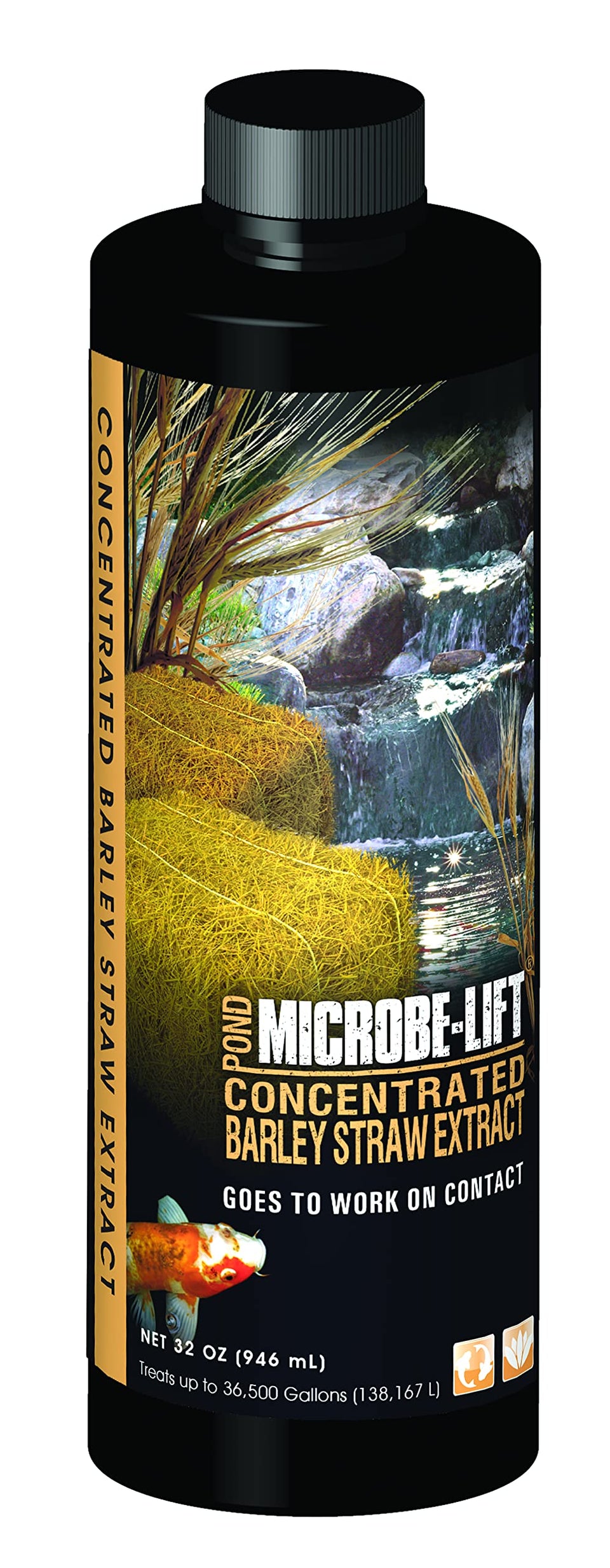 MICROBE-LIFT MLCBSE1L bottle pour for easy pond dosing and fast activation.