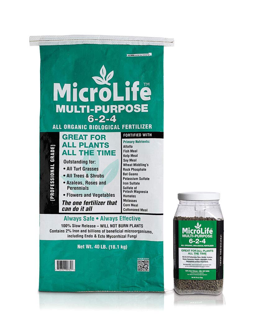 Microlife SJES soil improvement from organic granules.