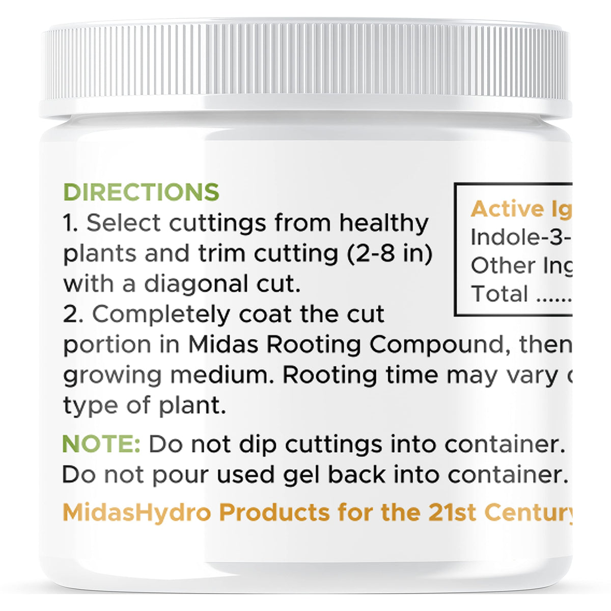Midas Hydro cloning gel suitable for many plant species.