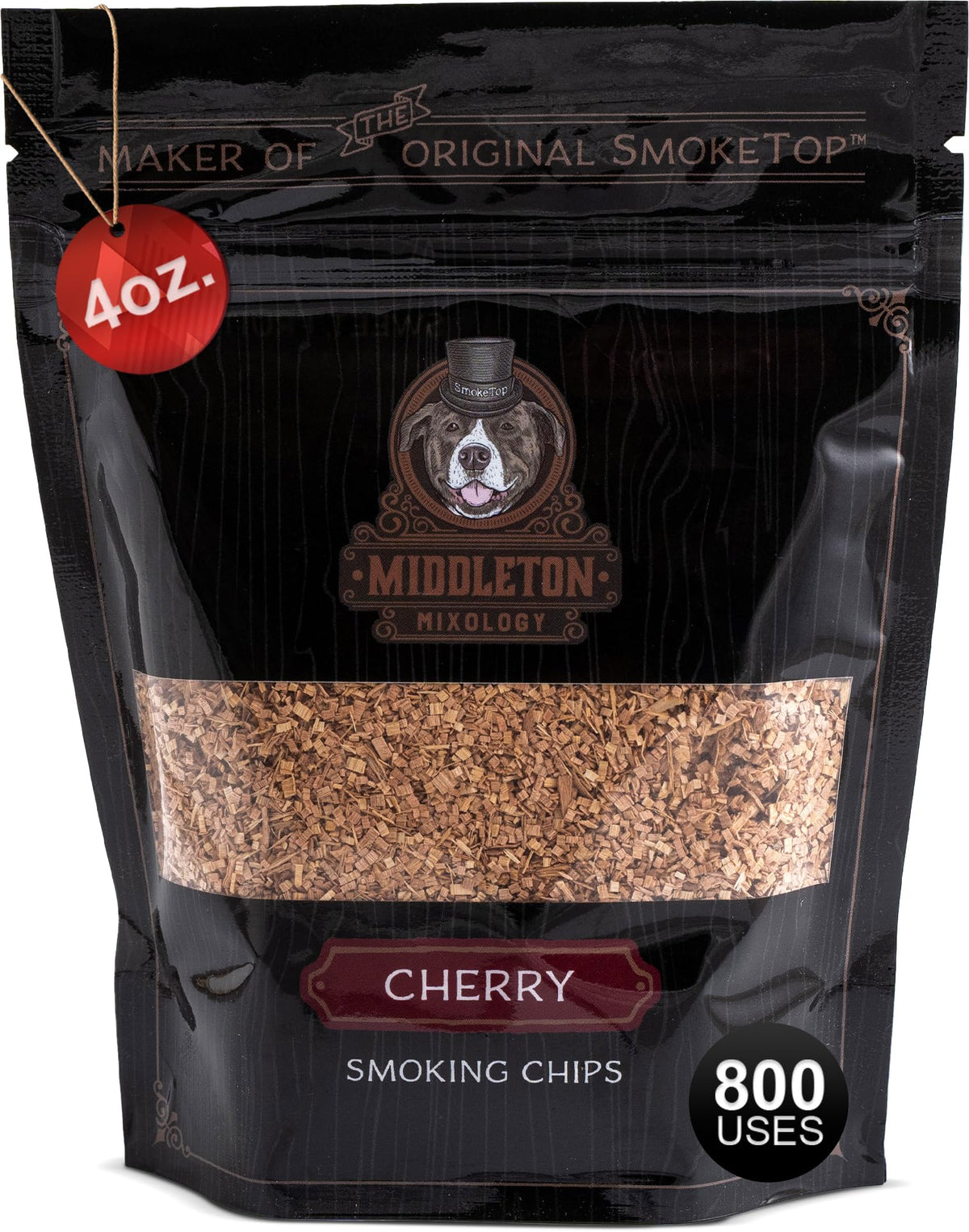 Middleton Mixology SmokeTop cherry chips pack for premium cocktail smoke aroma.